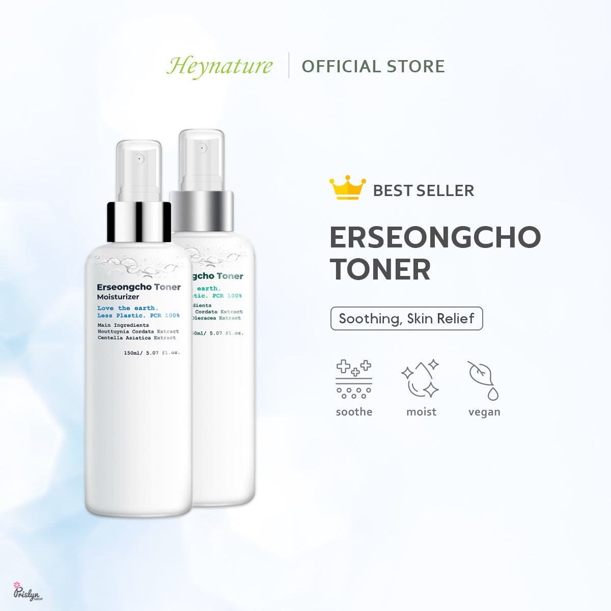 Hey Nature Erseongcho Toner 150ml | Refreshing | Moisturizer