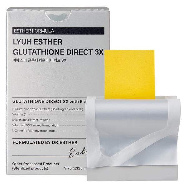 [Dr.ESTHER] Glutathione Direct Film 3X  30 Patches
